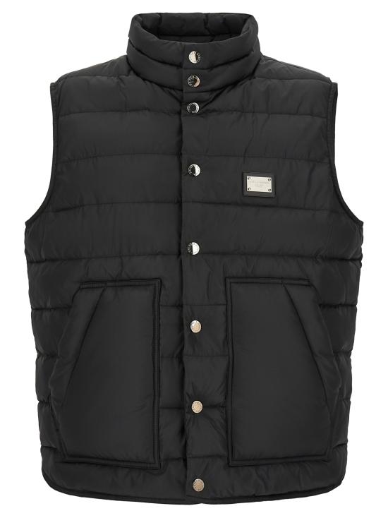 26FW 돌체앤가바나 베스트 G9AOJTGK319N0000 Black