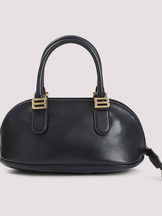 25FW 발렌시아가 볼레로 볼링백 8685852ACJS1000 Black - BALENCIAGA