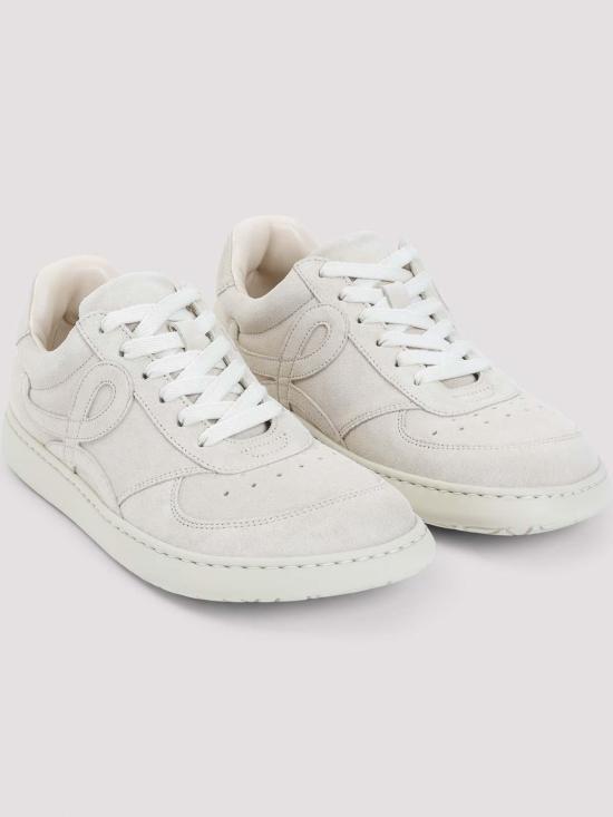 26FW 로에베 잠보 스웨이드 스니커즈 LAB4282X028806 WHITE - LOEWE