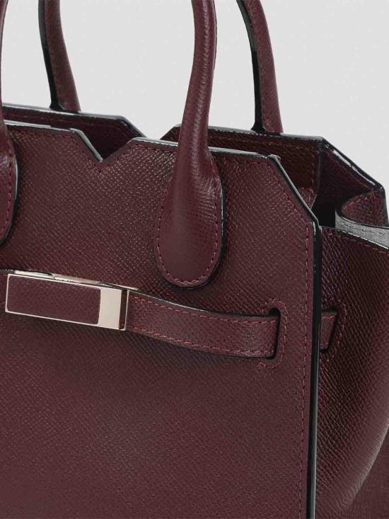 26FW 발렉스트라 토트백 WBMI0005010LOC99RA Burgundy - VALEXTRA