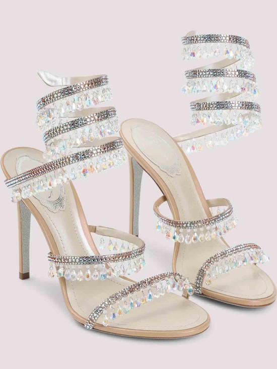 26FW 르네 카오빌라 샌들 C12535105RN01V195 SILVER - RENE CAOVILLA