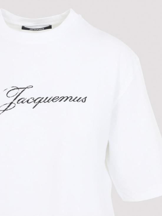 25FW 자크뮈스 자크뮈스 티셔츠 TSW00596AJ00289100 White - JACQUEMUS
