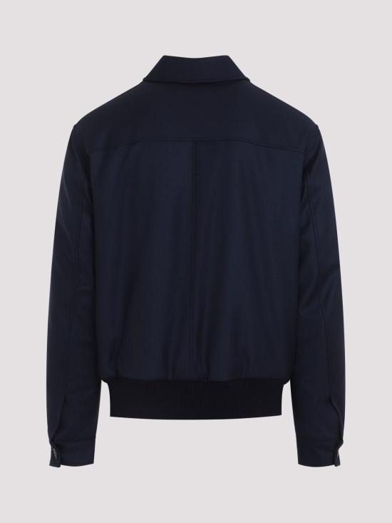 26FW 키톤 봄버 자켓 UW2233V0426H0200D Dark Blue - KITON