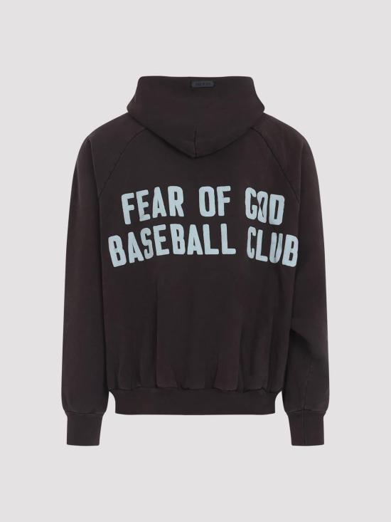 25FW 피어오브갓 후드 티셔츠 FG9M129945BHF204 Dark Brown - FEAR OF GOD