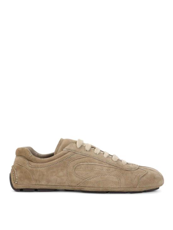 25FW 프라다 몬테카를로 리에디션 2005 스웨이드 스니커즈 4E1165FG001008F0314 Light Brown