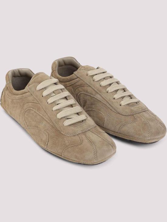 25FW 프라다 몬테카를로 리에디션 2005 스웨이드 스니커즈 4E1165FG001008F0314 Light Brown - PRADA