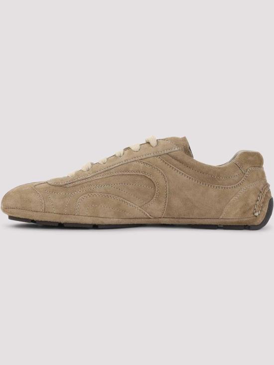 25FW 프라다 몬테카를로 리에디션 2005 스웨이드 스니커즈 4E1165FG001008F0314 Light Brown - PRADA