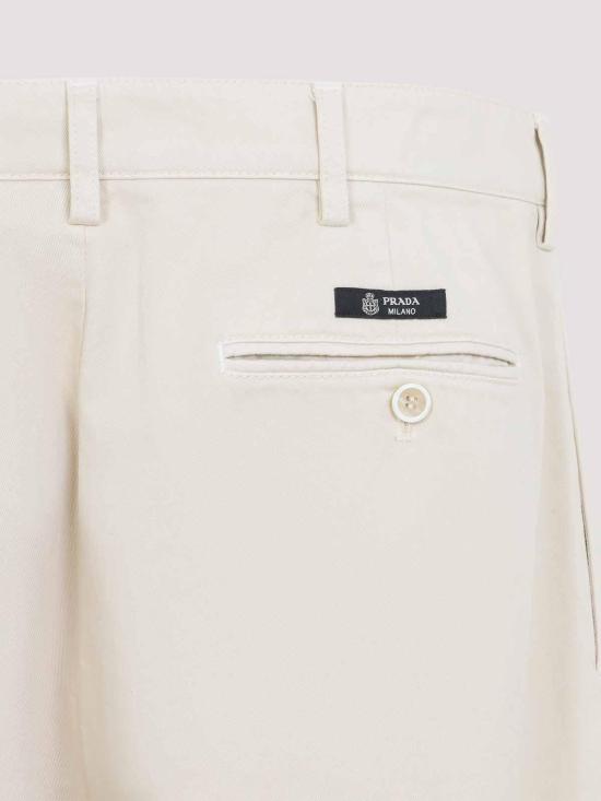 26FW 프라다 스트레이트 팬츠 UP0434SOOO192AF0036 Light Beige - PRADA