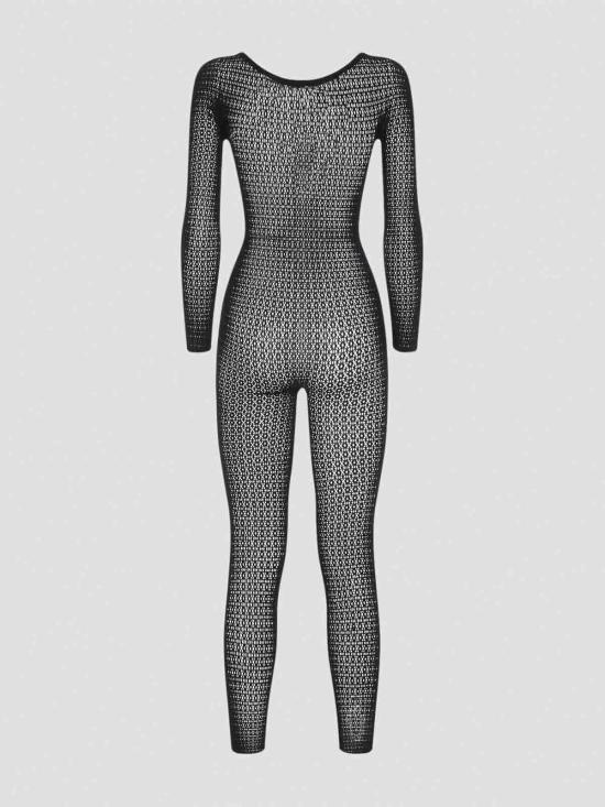 25FW 월포드 점프수트 534617005 Black - WOLFORD