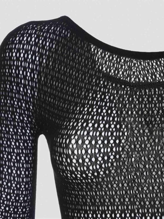 25FW 월포드 점프수트 534617005 Black - WOLFORD