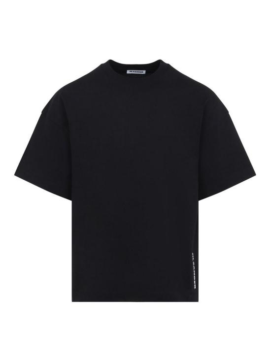 26FW 질샌더 반팔 티셔츠 J22GC0277J20348001 Black