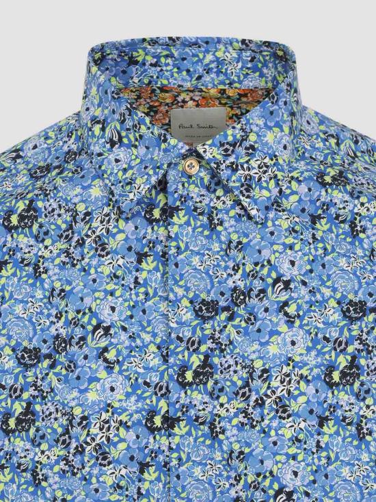 26FW 폴 스미스 긴팔 셔츠 M1RA113W0310341 Blue - PAUL SMITH