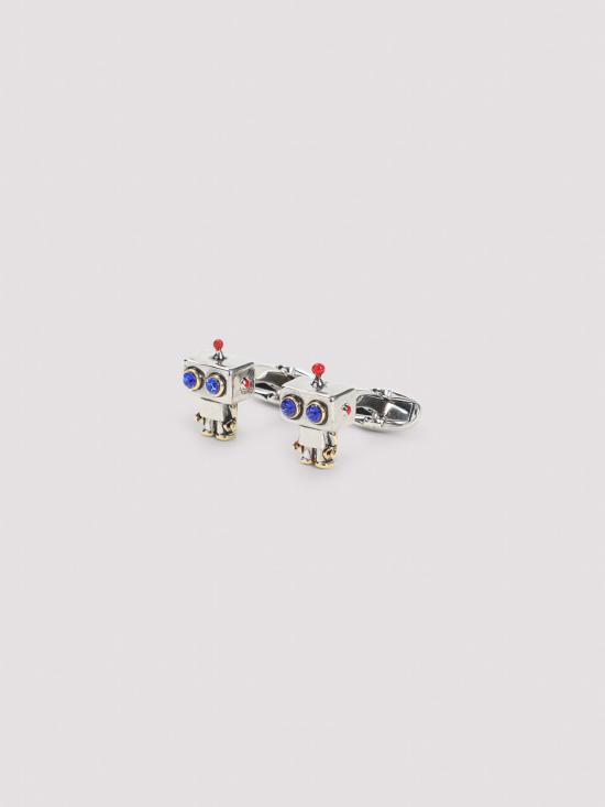 26FW 폴 스미스 커프스 링크/타이 홀더 M1ACUFFWROBOT82 SILVER - PAUL SMITH
