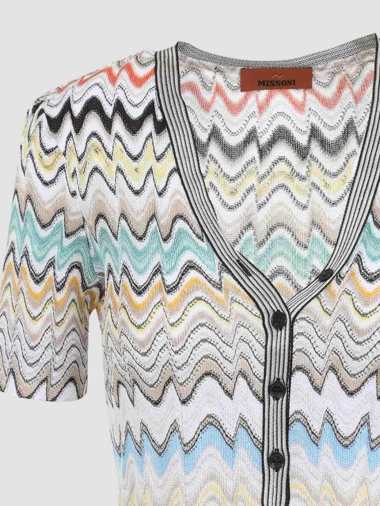 26FW 미소니 민소매 티셔츠 DS26SN1NBR015BSMSNN Blue - MISSONI