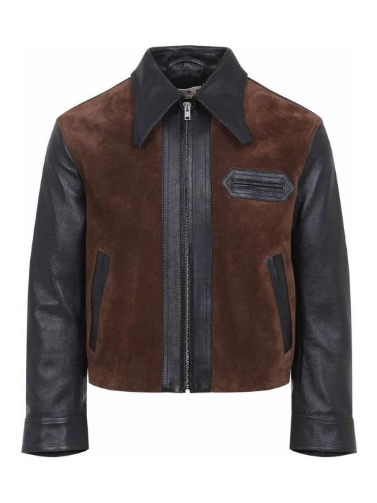 26FW 마르니 무스탕 JKMX0414QUULV89300N99 Black