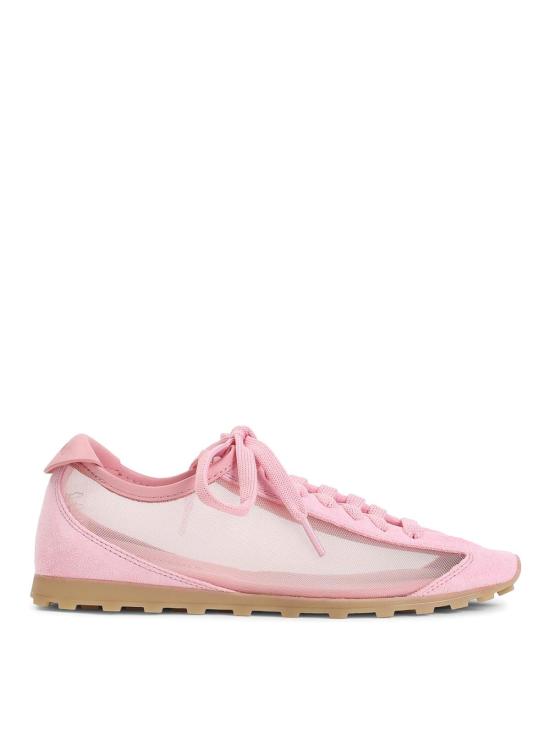 25FW 자크뮈스 레 테니스 스니커즈 FOW00175AC43O01410 LIGHT PINK
