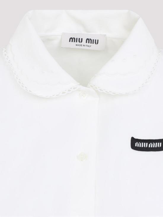 26FW 미우미우 셔츠 MK2041SOOO163MF0009 White - MIU MIU