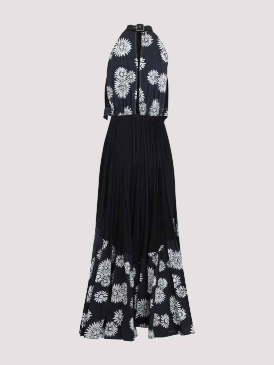25FW 랑방 롱 원피스 RWDR00276272P2610 Black - LANVIN