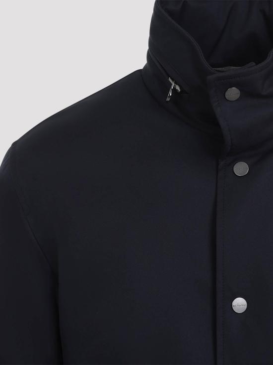 26FW 키톤 의류 UW2193V0422H0200E Dark Blue - KITON