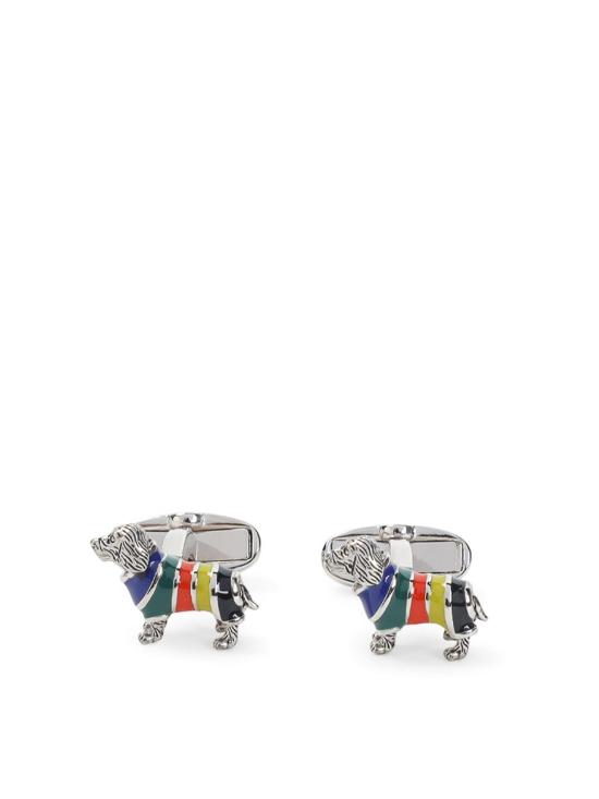26FW 폴 스미스 커프스 링크/타이 홀더 M1ACUFFWDOG96 MULTICOLOUR