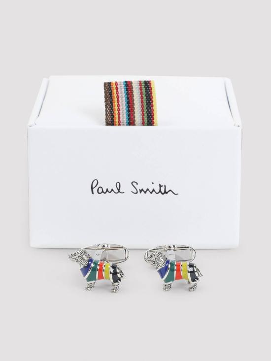 26FW 폴 스미스 커프스 링크/타이 홀더 M1ACUFFWDOG96 MULTICOLOUR - PAUL SMITH