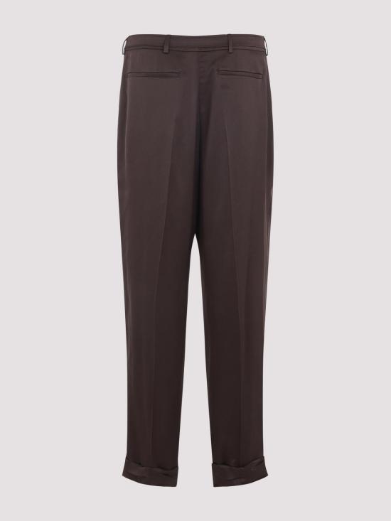 25FW 생로랑 스트레이트 팬츠 854428Y4K192658 Brown - SAINT LAURENT