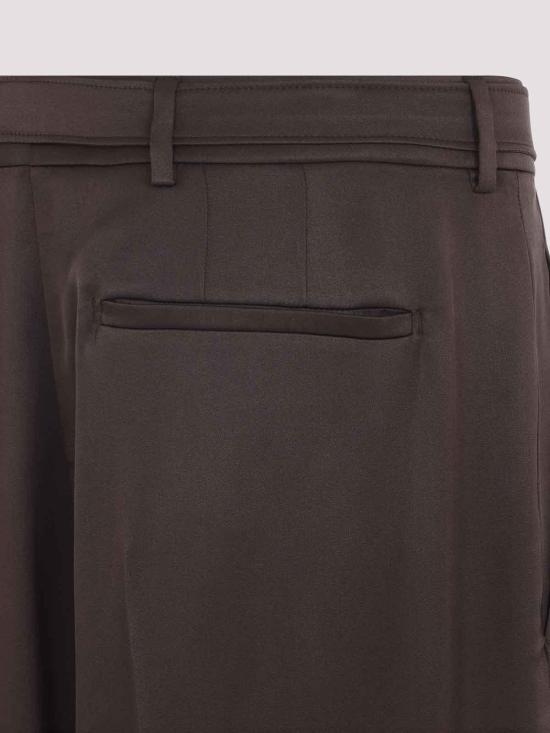 25FW 생로랑 스트레이트 팬츠 854428Y4K192658 Brown - SAINT LAURENT