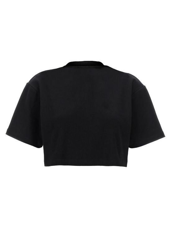 26FW 오프화이트 반팔 티셔츠 오프 스탬프 티셔츠 블랙 - OFF WHITE