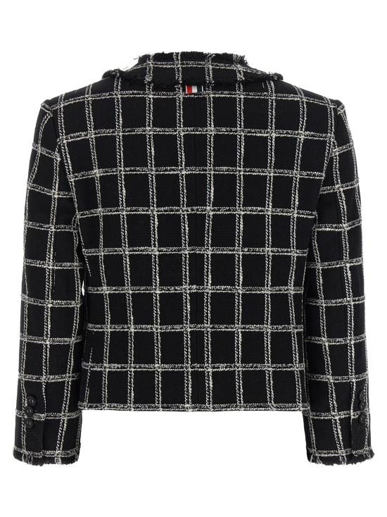 26FW 톰브라운 수트 자켓 트위드 블레이저 멀티컬러 - THOM BROWNE
