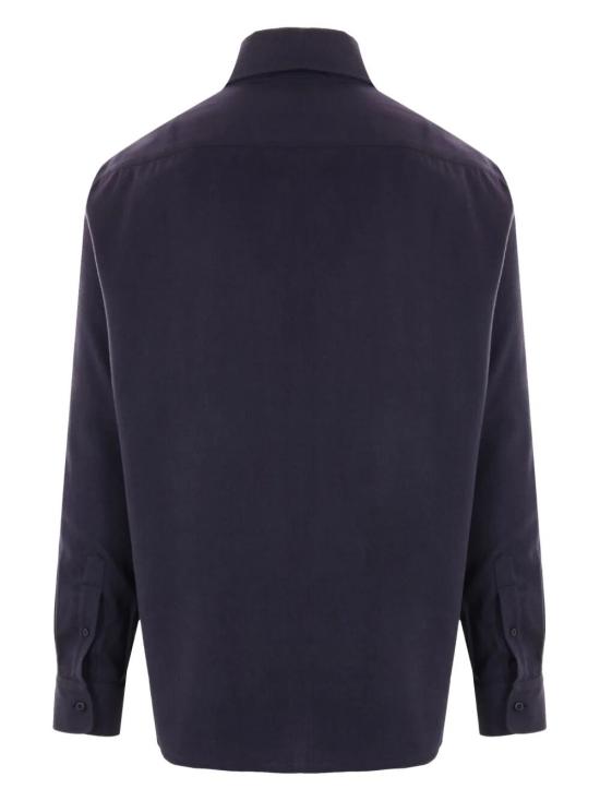 26FW 브루넬로 쿠치넬리 긴팔 셔츠 MY6370627 C019 NAVY - BRUNELLO CUCINELLI
