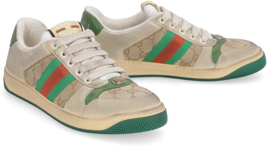 26FW 구찌 스크리너 레더 스니커즈 570443 9Y920 9666 DOM - GUCCI