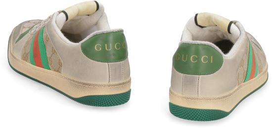 26FW 구찌 스크리너 레더 스니커즈 570443 9Y920 9666 DOM - GUCCI