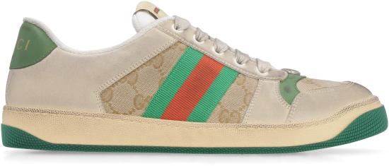 26FW 구찌 스크리너 레더 스니커즈 570443 9Y920 9666 DOM - GUCCI