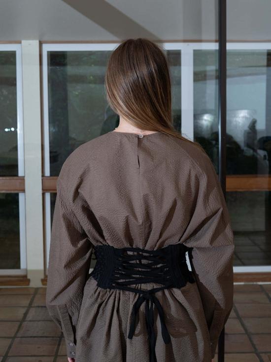  자넬 애봇 벨트 Jrat Penultimate Woven Corset Belt