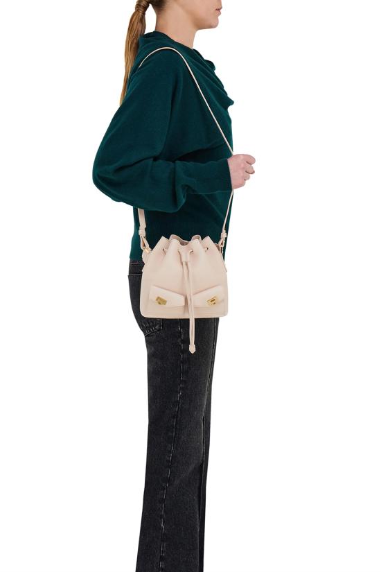 26FW 살바토레 페라가모 허그 멀티포켓 버킷백 220915 785881 Ballet - SALVATORE FERRAGAMO