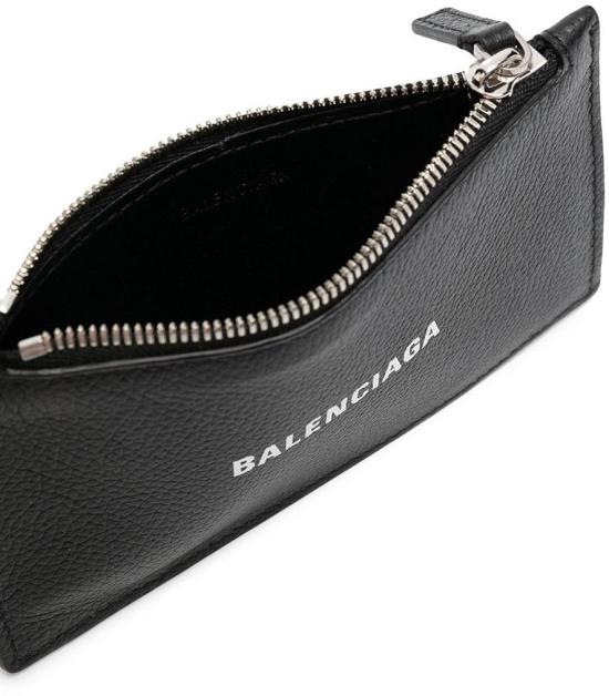 26SS 발렌시아가 롱 코인 앤 카드 홀더 6405351IZI31090 BLACK - BALENCIAGA