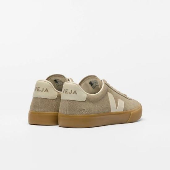  베자 스니커즈 캄포 가죽 스웨이드 슈즈 Taupe/Pierre/ - VEJA
