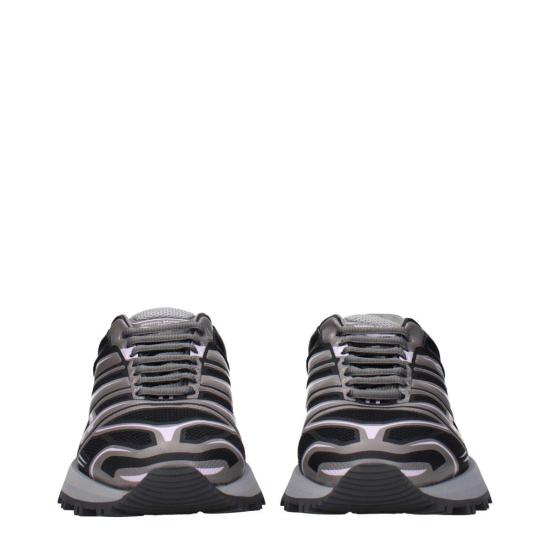  마르지엘라 스니커즈 메종  패브릭 운동화 블랙 - MAISON MARGIELA