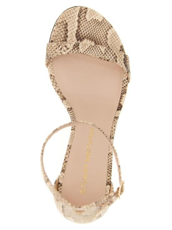  스튜어트 와이츠먼 샌들 누디스트 II 스틸레토 힐  베이지 - STUART WEITZMAN