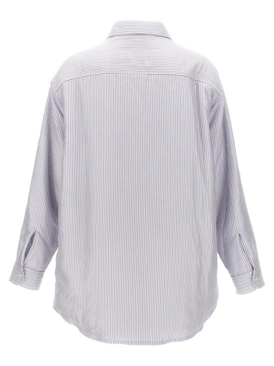  마르지엘라 자켓 메종  패딩 셔츠 재킷 라이트 블루 - MAISON MARGIELA