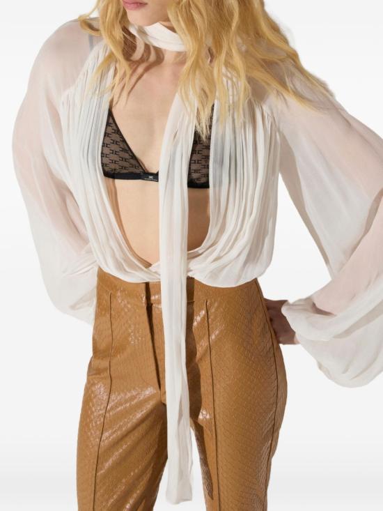 26FW 엘리자베타프랜치 셔츠 CB00566E2 360 Bianco - ELISABETTA FRANCHI