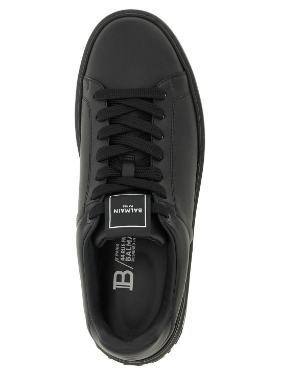  발망 스니커즈 B 코트 로우탑  블랙 - BALMAIN