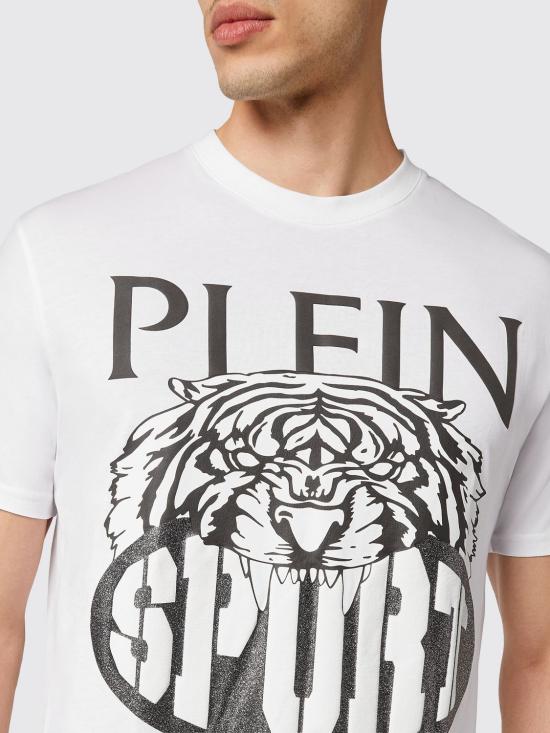 26SS 플레인스포츠 반팔 티셔츠 PACCMTK6324SJY001N 0102 White - PLEIN SPORT