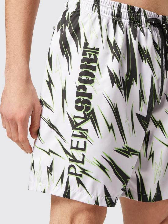 26SS 플레인스포츠 스윔팬츠 PACCMMT0372SXV005N 0127 White - PLEIN SPORT