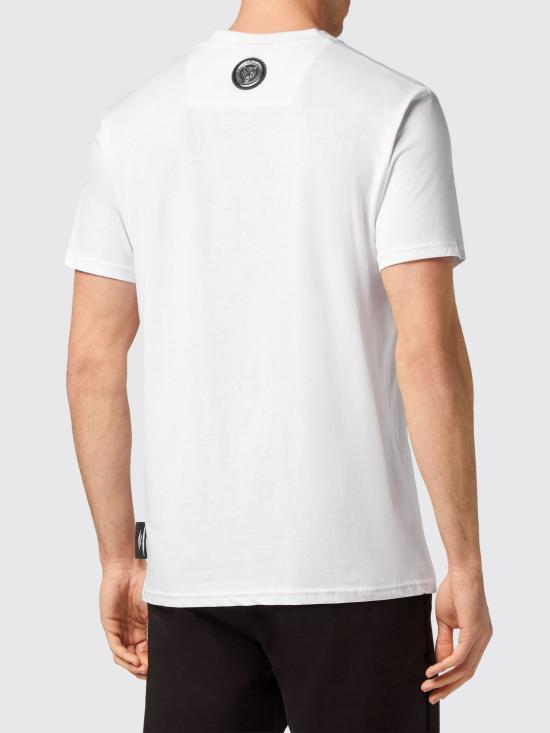 26SS 플레인스포츠 반팔 티셔츠 PACCMTK6323SJY001N 0102 White - PLEIN SPORT