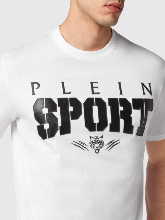 26SS 플레인스포츠 반팔 티셔츠 PACCMTK6323SJY001N 0102 White - PLEIN SPORT