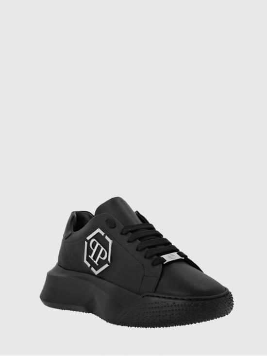 26SS 필립 플레인 스니커즈 UABSUSC0348PLE075N 0202 Black 1 - PHILIPP PLEIN