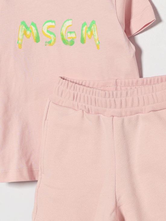 26SS [키즈] 엠에스지엠 오버롤 S6MSUNTR263 MS076 Pink - MSGM