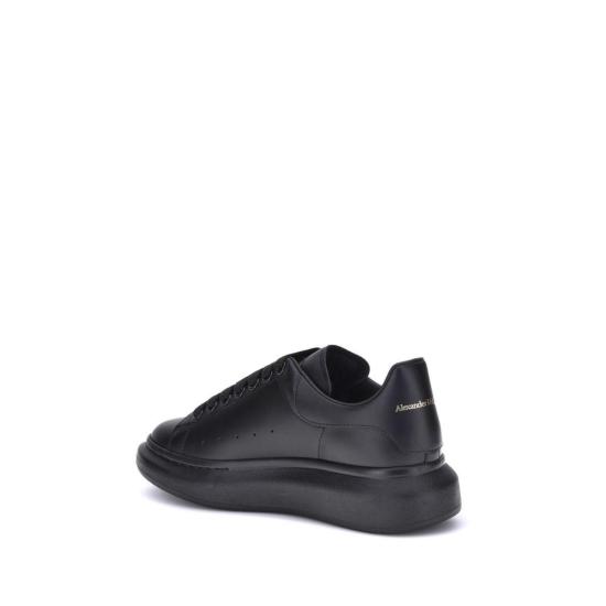 26FW 알렉산더 맥퀸 스니커즈 송아지 가죽 보스 타우러스 플랫폼  블랙 - ALEXANDER MCQUEEN