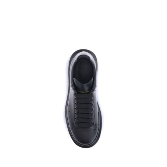 26FW 알렉산더 맥퀸 스니커즈 송아지 가죽 보스 타우러스 플랫폼  블랙 - ALEXANDER MCQUEEN